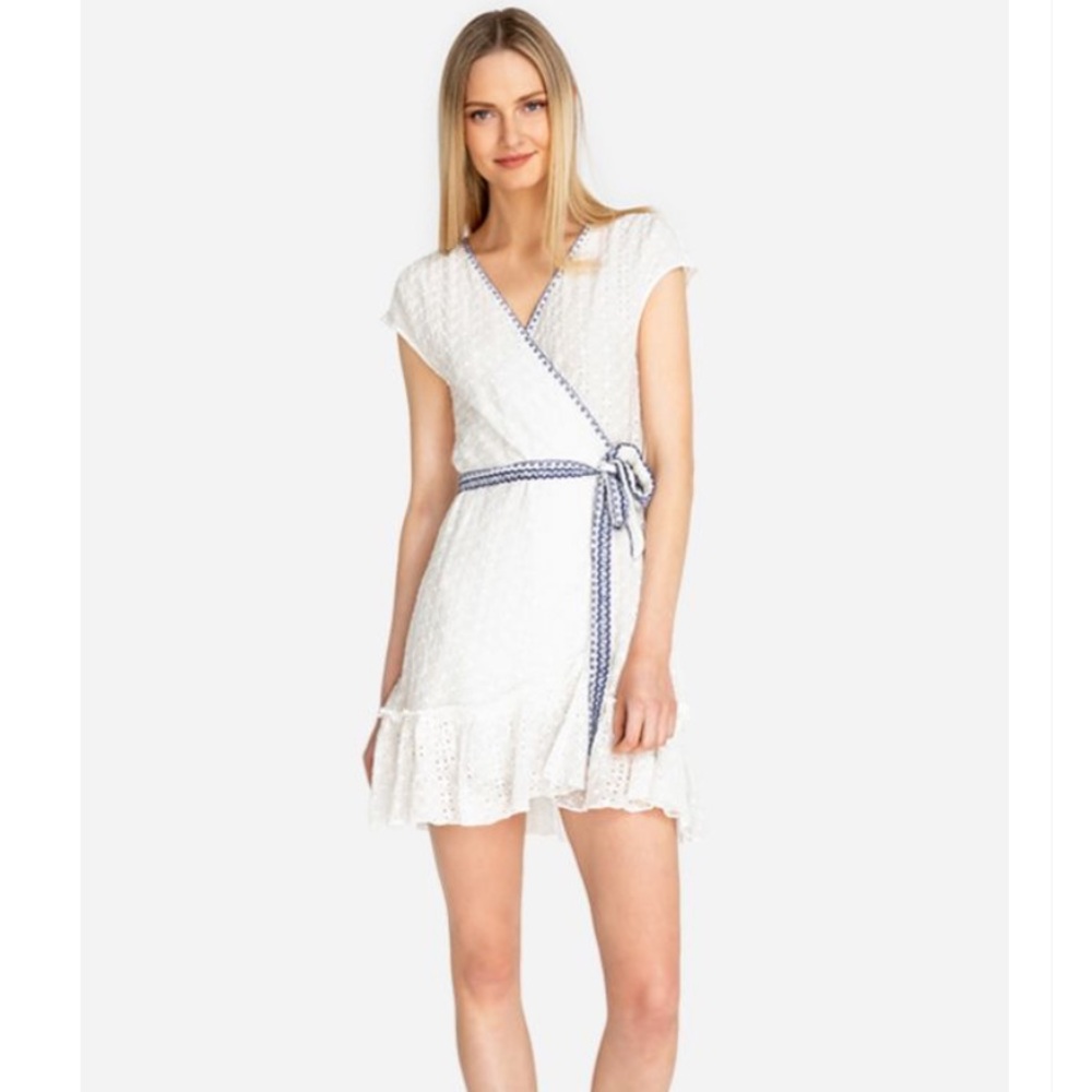 Johnny Was leafar dress - Picture 1 of 5